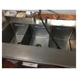 Three Compartment Sink