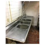 Three Compartment Sink