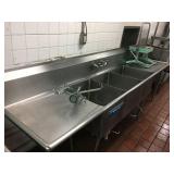 Three Compartment Sink