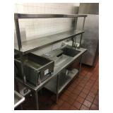 Prep Table with Sink