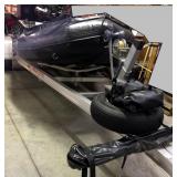 2000 Zodiac FC470 Rescue boat, motor, trailer