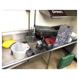 SS SOILED DISH TABLE