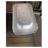 Food storage pan lids