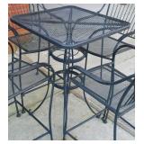 Patio dining table
