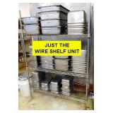 WIRE SHELF UNIT