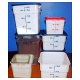 SQUARE FOOD STORAGE CONTAINERS