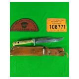 Original Puma-Bowie Knife and sheath w/ 2 patches Original Puma-Bowie Knife and sheath w/ 2 patches
