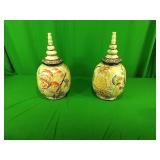 Oriental small jars Oriental small jars
