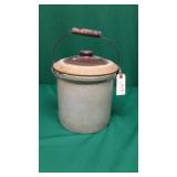 Crock with Handle and Lid Crock with Handle and Lid