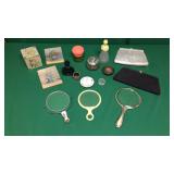 Asst Perfume Bottles, Hand Mirrors, Purses Asst Perfume Bottles, Hand Mirrors, Purses