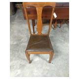 Oak T Back chair Oak T Back chair