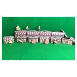 Schmid A Big Top Christmas Figurines in Tin Box Schmid A Big Top Christmas Figurines in Tin Box