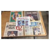 Pete Rose & Mark McGwire News Papers Pete Rose & Mark McGwire News Papers