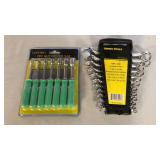 12Pc. Wrench Set & 7Pc. Nut Driver Set 12Pc. Wrench Set & 7Pc. Nut Driver Set