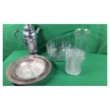 Section Dish, Vases, Glass Bowl, Tea Pot Section Dish, Vases, Glass Bowl, Tea Pot