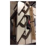 3- C Clamps 3- C Clamps