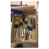 Box of Assorted Wood Chisels Box of Assorted Wood Chisels