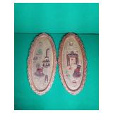 Two Matching Wall Hanging Decor Two Matching Wall Hanging Decor