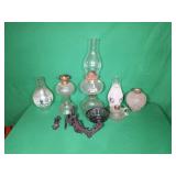 Oil Lamps, Globes, and Wall Mount Oil Lamps, Globes, and Wall Mount