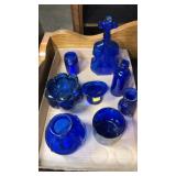 Box of Blue Glass Box of Blue Glass