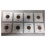 8 Wheat Cents 1918-1956 8 Wheat Cents 1918-1956