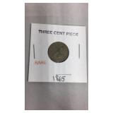 Three Cent Piece 1865 Three Cent Piece 1865