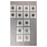 14 Old Buffalo Nickels 1918-1937 14 Old Buffalo Nickels 1918-1937