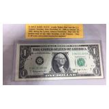 Joseph Barr $1 Note Joseph Barr $1 Note