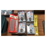 5- Adjustable Sockets, 2- SAE Drill Gauges, 5- Adjustable Sockets, 2- SAE Drill Gauges,