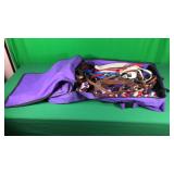 Tack Bag w/ Gaming Reins, Breast Collar, Tack Bag w/ Gaming Reins, Breast Collar,