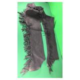 Black Chaps- Size Small Black Chaps- Size Small
