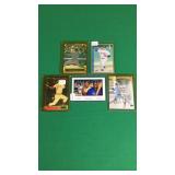 5- Baseball Cards- Ryan, Bench, Mays, Aaron, Banks 5- Baseball Cards- Ryan, Bench, Mays, Aaron, Banks