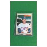 1970 Topps Rod Carew Card 1970 Topps Rod Carew Card