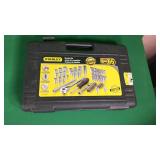65 Pc. Stanley Socket Set- SAE & Metric-New 65 Pc. Stanley Socket Set- SAE & Metric-New