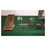 Vintage Silverware & Straight Razors Vintage Silverware & Straight Razors