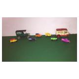 6- Matchbox Card & 2- Ertl Vehicle Banks 6- Matchbox Card & 2- Ertl Vehicle Banks