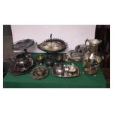 Assorted Silver & Quadruple Plate Pieces Assorted Silver & Quadruple Plate Pieces