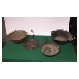 4- Cast Iron Pieces- See Pics 4- Cast Iron Pieces- See Pics