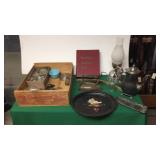 Stadelmans Wood Crate, Cookbook, Scissors, Stadelmans Wood Crate, Cookbook, Scissors,