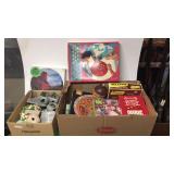 Vintage Games, Puzzles, Toy Set Vintage Games, Puzzles, Toy Set