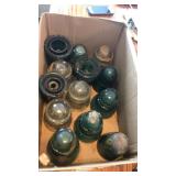 Box of Glass Insulators Box of Glass Insulators