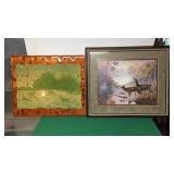 Whitetail Deer Picture & Clock Whitetail Deer Picture & Clock