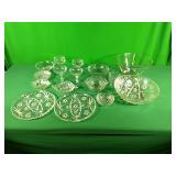 Assorted glass dishes, bowls, and drinkware Assorted glass dishes, bowls, and drinkware