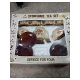 Stoneware kids tea set Stoneware kids tea set