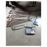 Saws, chalk guns, file, ect Saws, chalk guns, file, ect