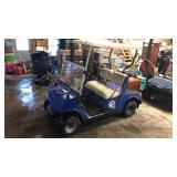 Buffalo Bills Painted Gas Yamaha Golf Cart