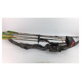 Bear Black Bear Compound Bow W/ Arrows