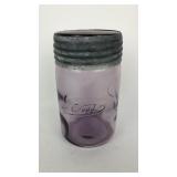 Vintage Gem Wallaceburg Fruit Jar- Purple Vintage Gem Wallaceburg Fruit Jar- Purple