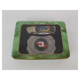 #3 Belt Buckle and Folding Knife in Tin #3 Belt Buckle and Folding Knife in Tin
