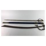 2 Ceramic Swords